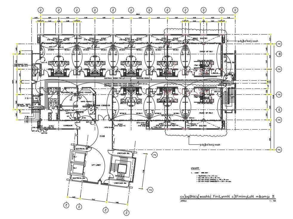 Queen Victoria Hospital Floor Plan