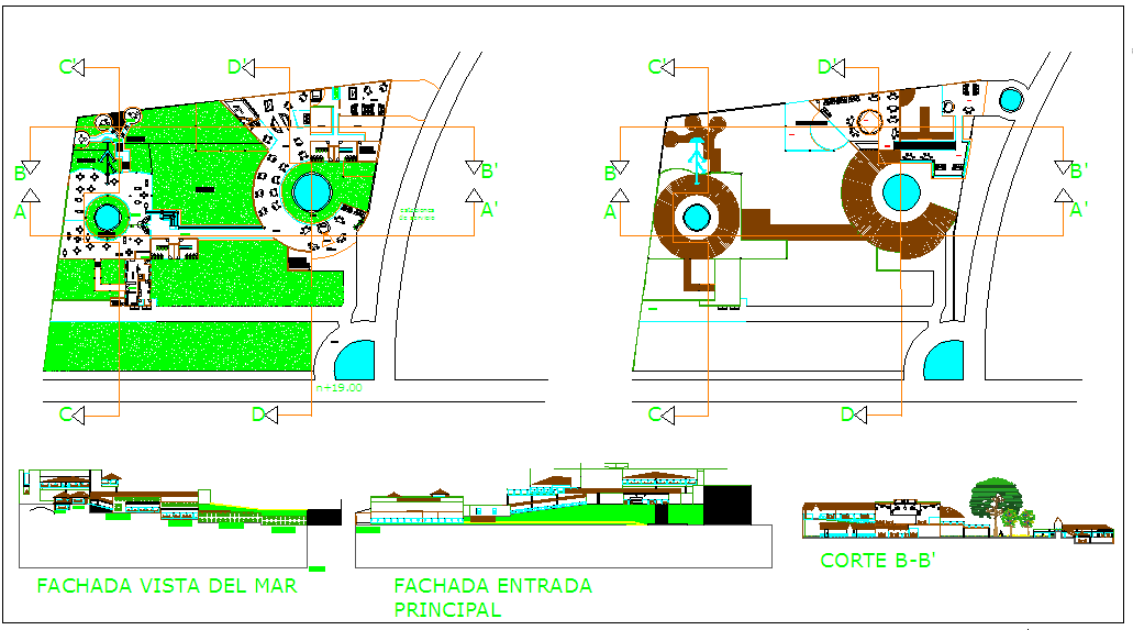 Hotel Design - Cadbull