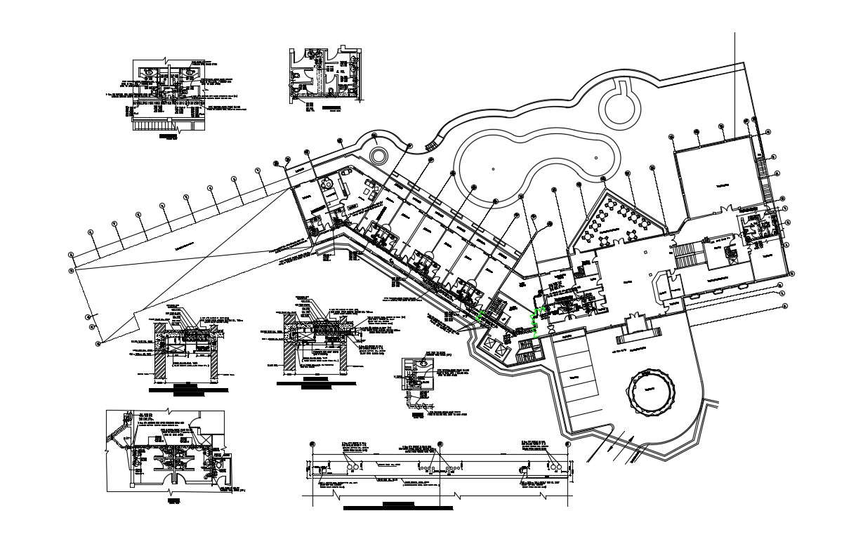 Small Hotel Building Design In Autocad File Cadbull Hotel Building My Xxx Hot Girl