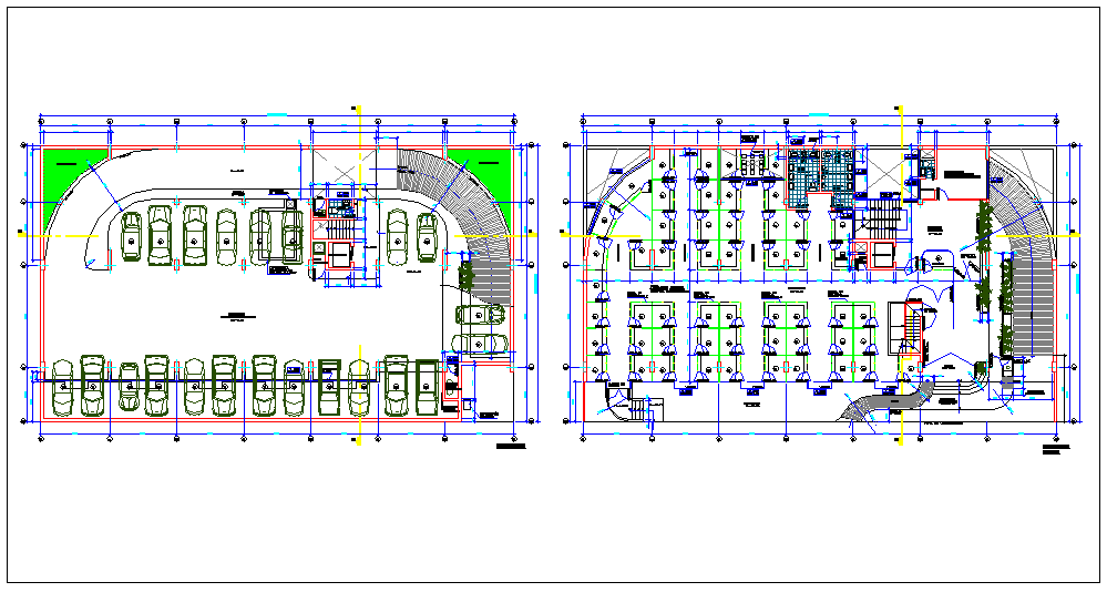 Hotel project planning - Cadbull