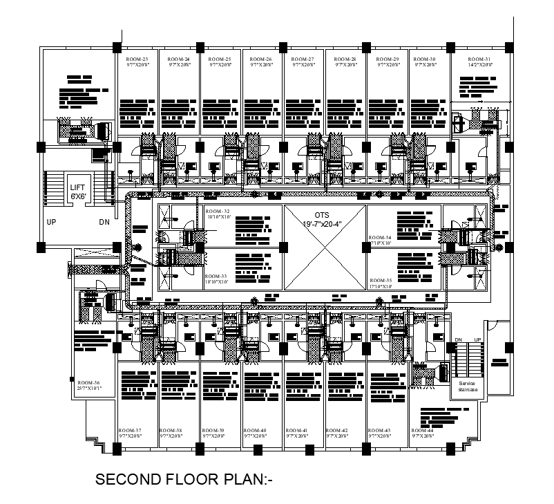 hotel building floor plans