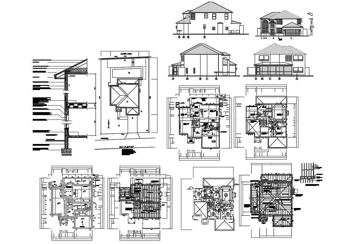 Construction House Plan Autocad File Cadbull My Xxx Hot Girl