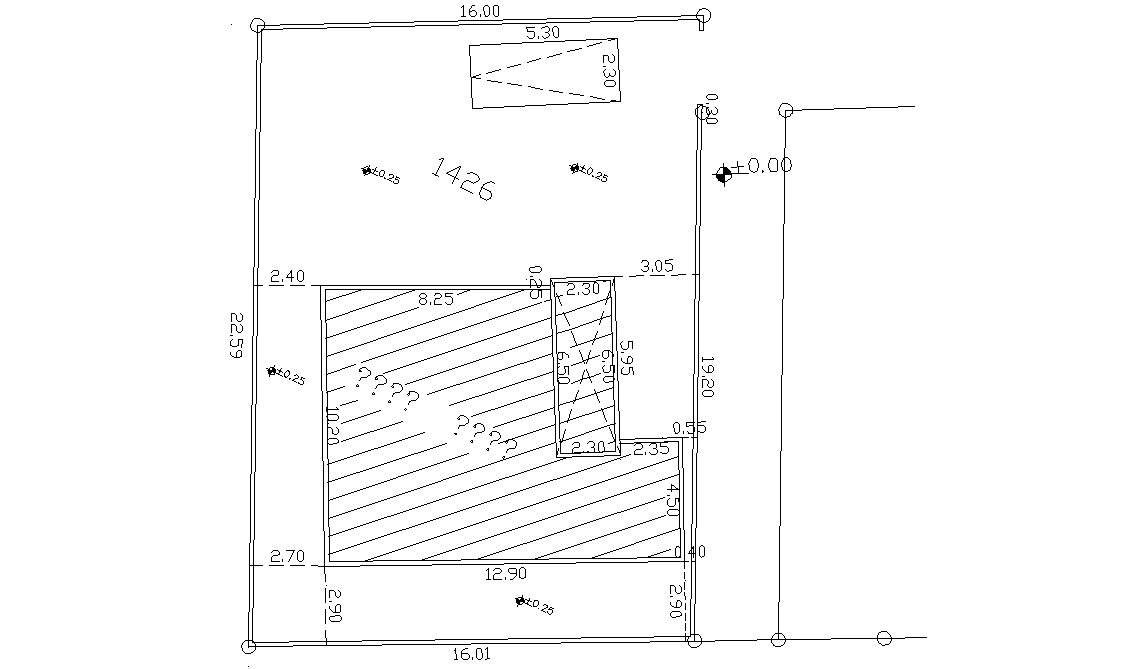 House Construction Site Plan Free CAD Drawing - Cadbull