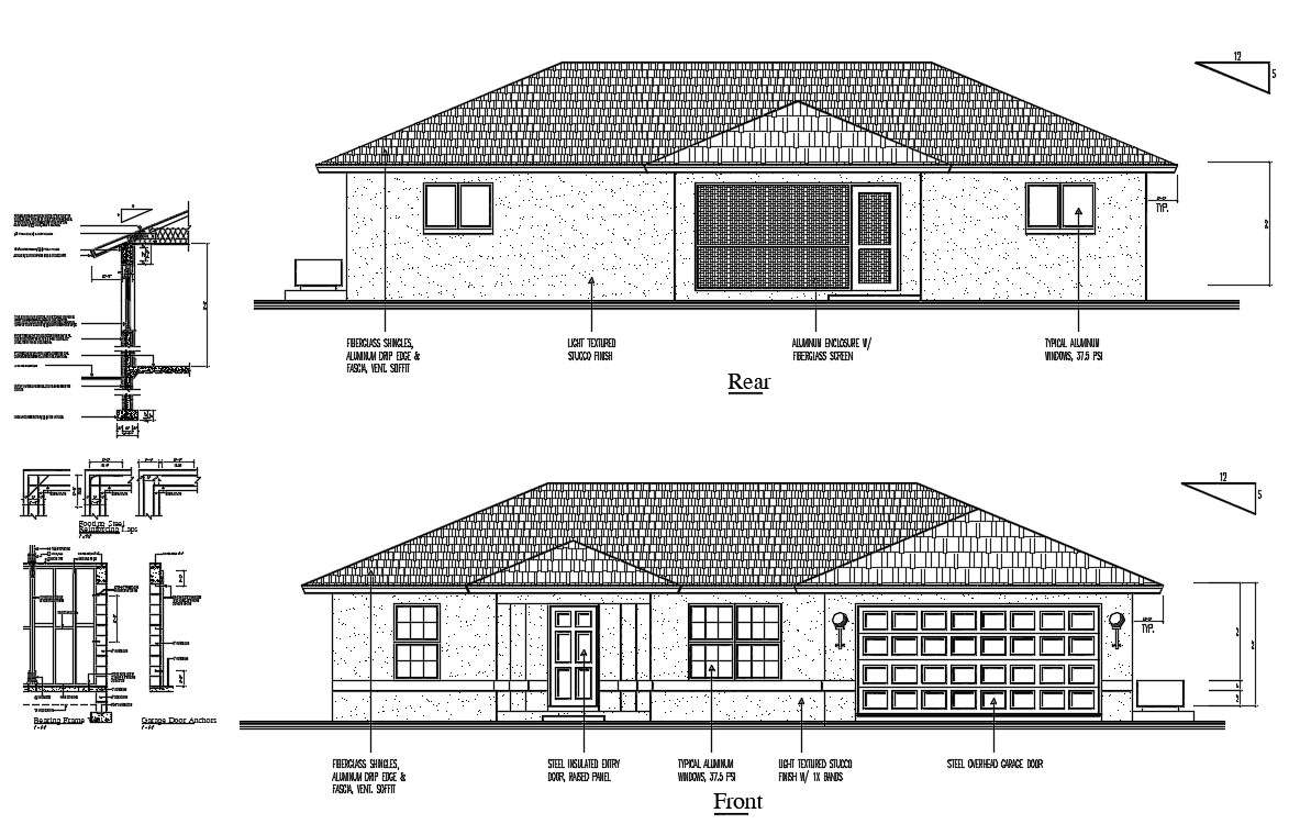 Sink Top View Plan And Side Elevation Design Dwg File Vrogue Co