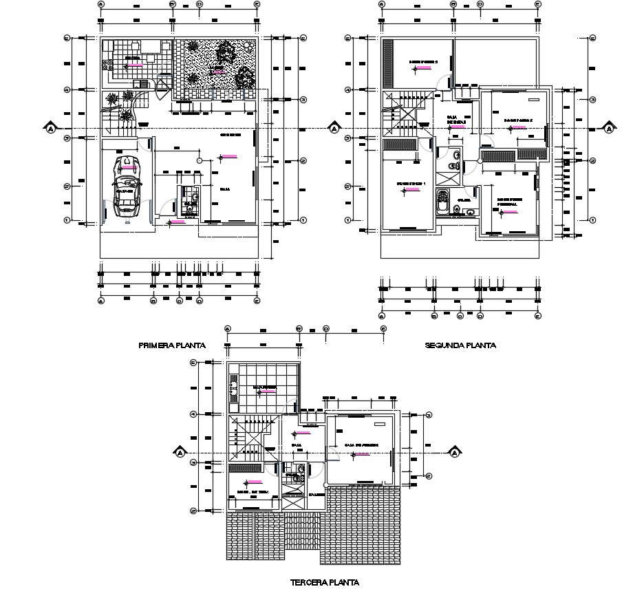 House Interior Design Plan - Cadbull