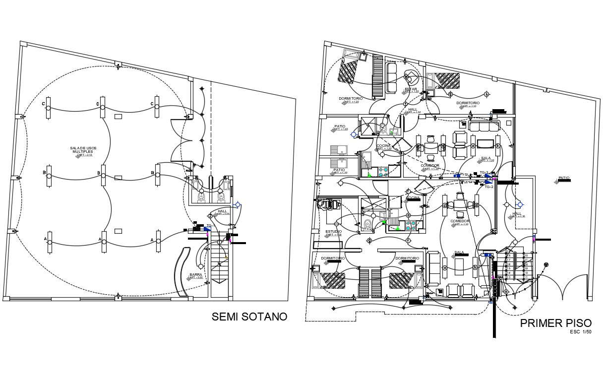 House Wiring Plan Drawing Cadbull