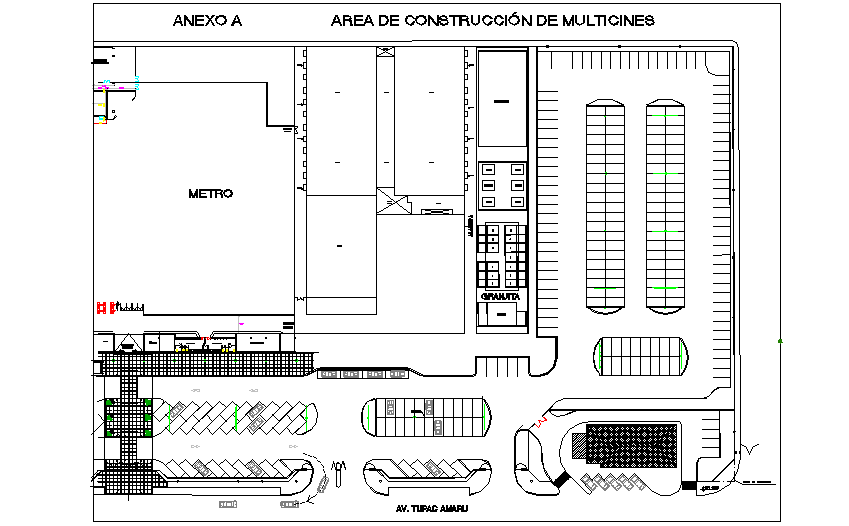 House culture metro rail detail dwg file - Cadbull