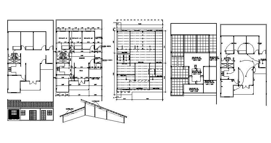  Download  Free  House  Plan  With Dimensions In AutoCAD  File  