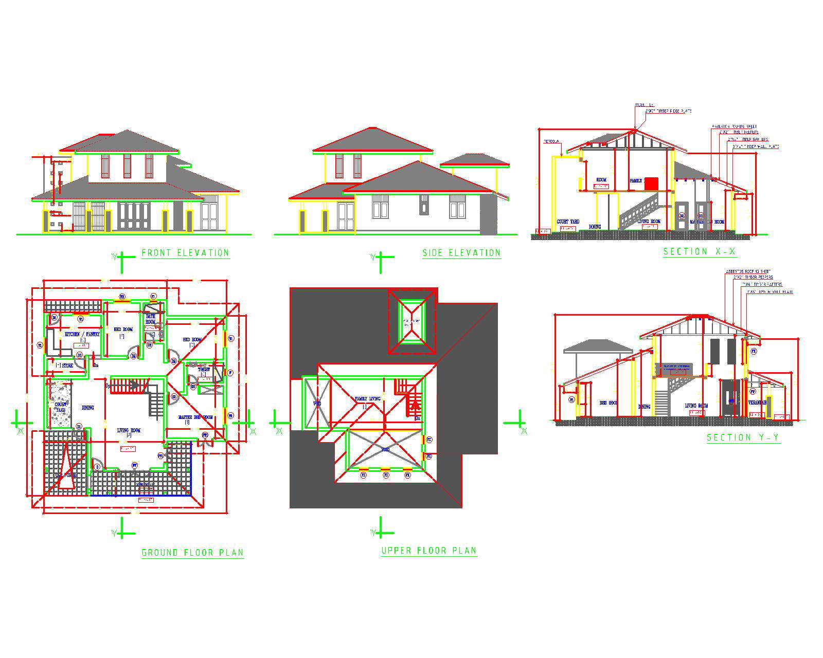 house-plan-cadbull