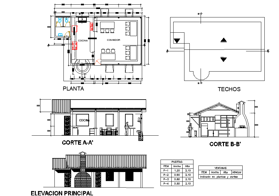 house-plan-detail-cadbull