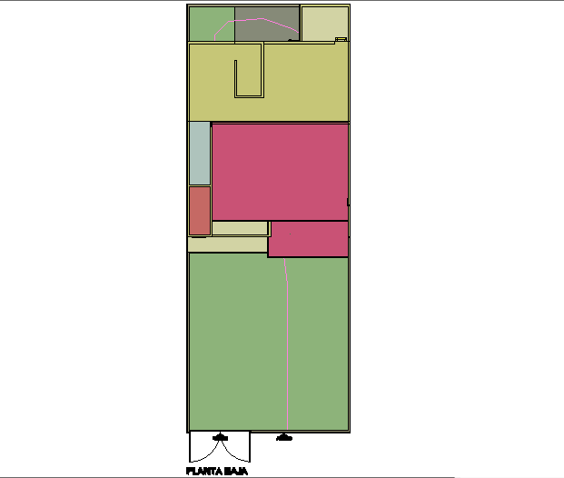 House planning detail dwg file - Cadbull
