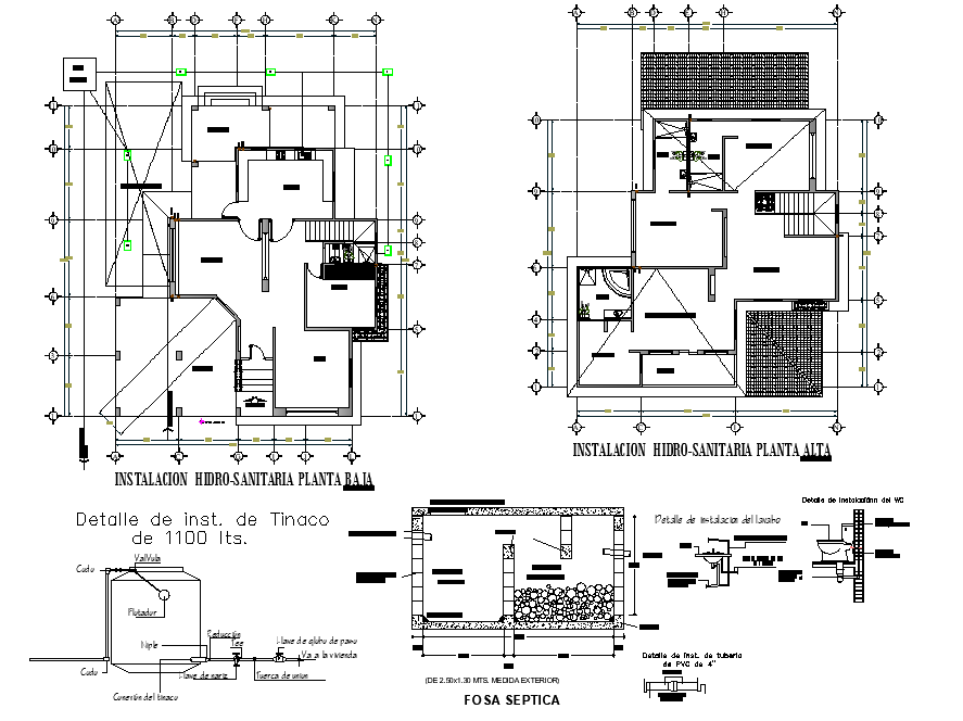 House room residential layout file - Cadbull