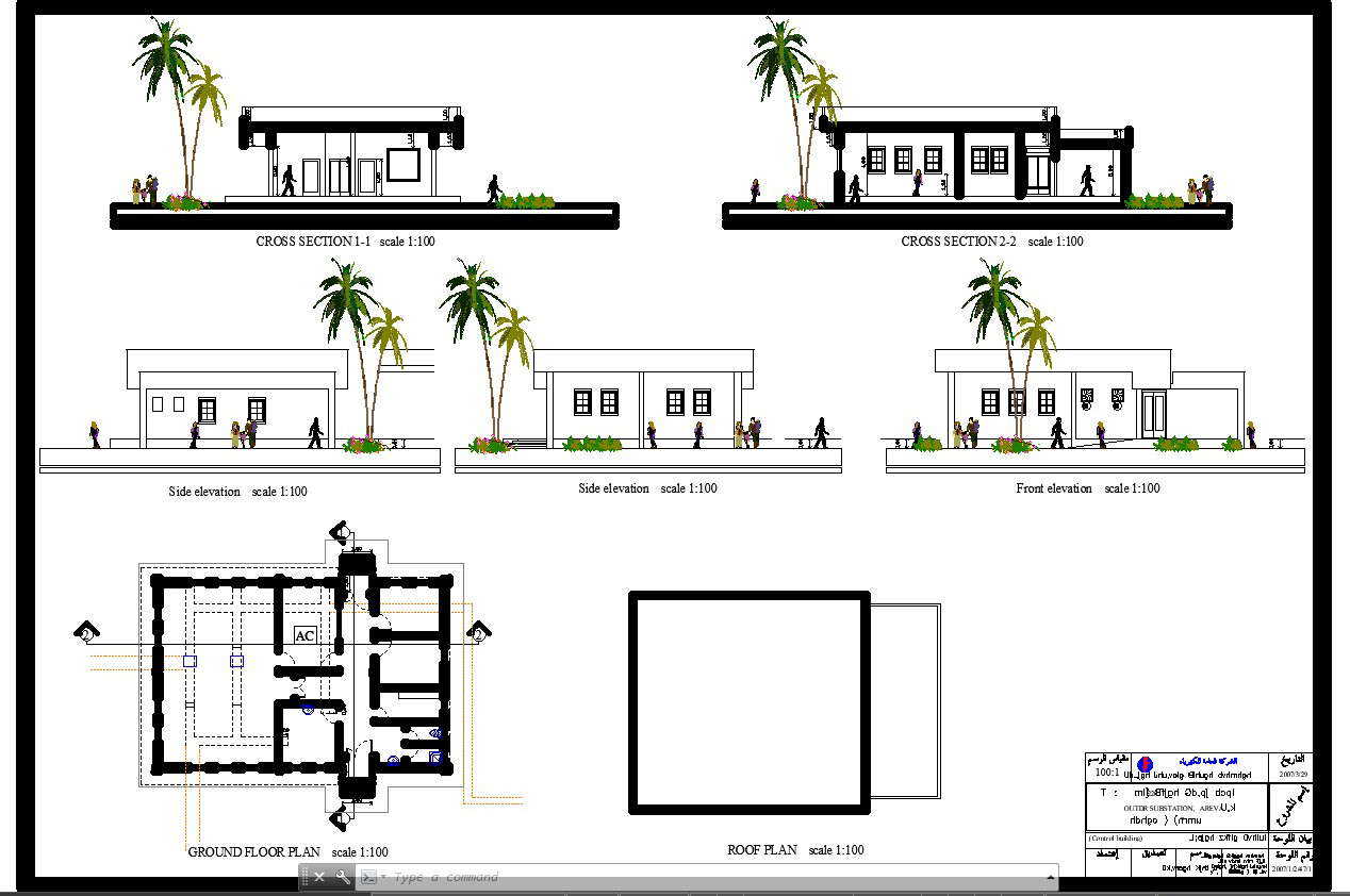 House Plan Elevation And Section Detail Autocad Design Dwg File Cadbull