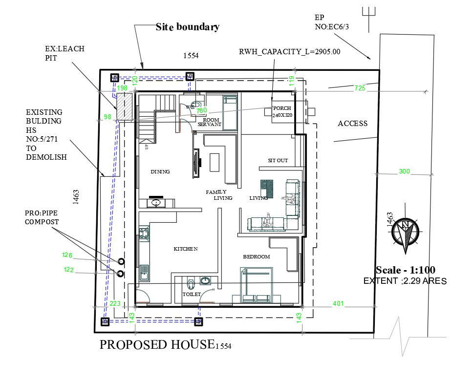 house-plan-with-gutter-line-cad-drawing-download-dwg-file-cadbull