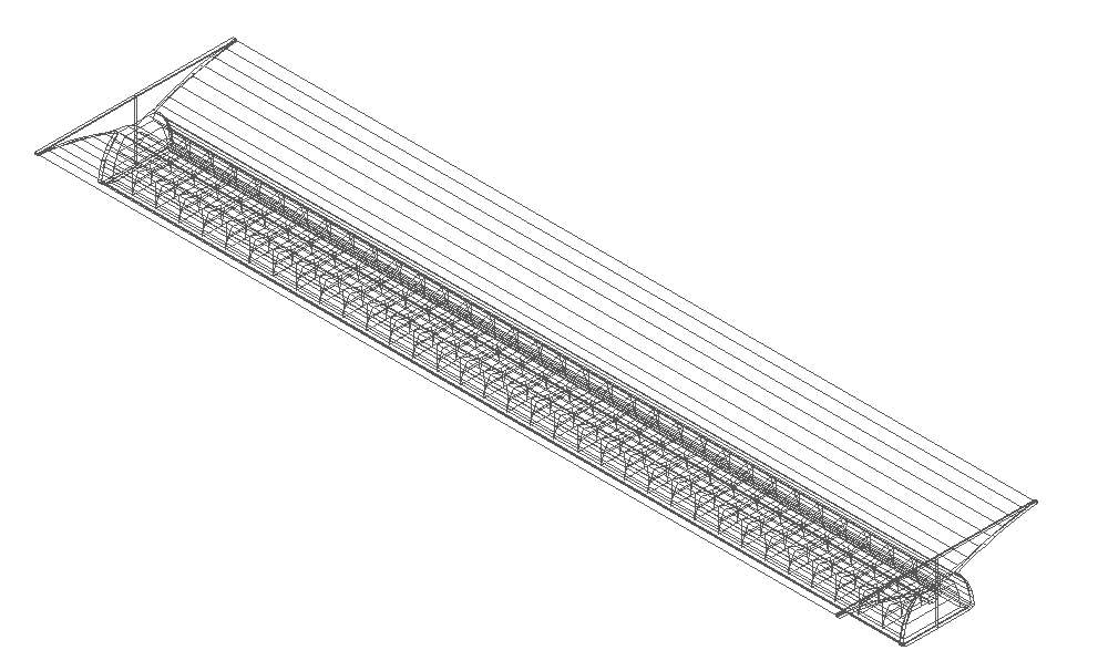 Indigo_Clive_28 W electrical 3d wire frame view dwg file - Cadbull