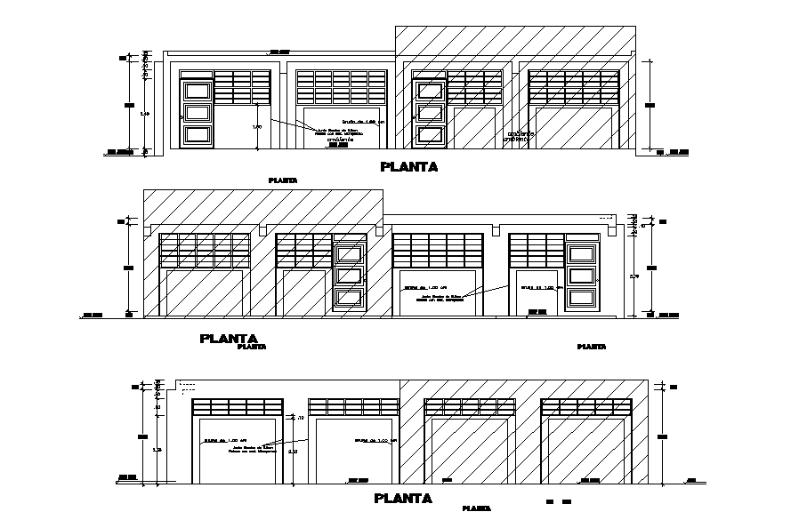 Industrial plant section drawing presented in this file. Download this ...