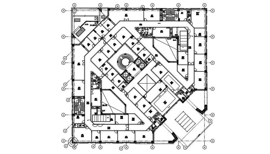 industrial-site-plan-layout-cadbull