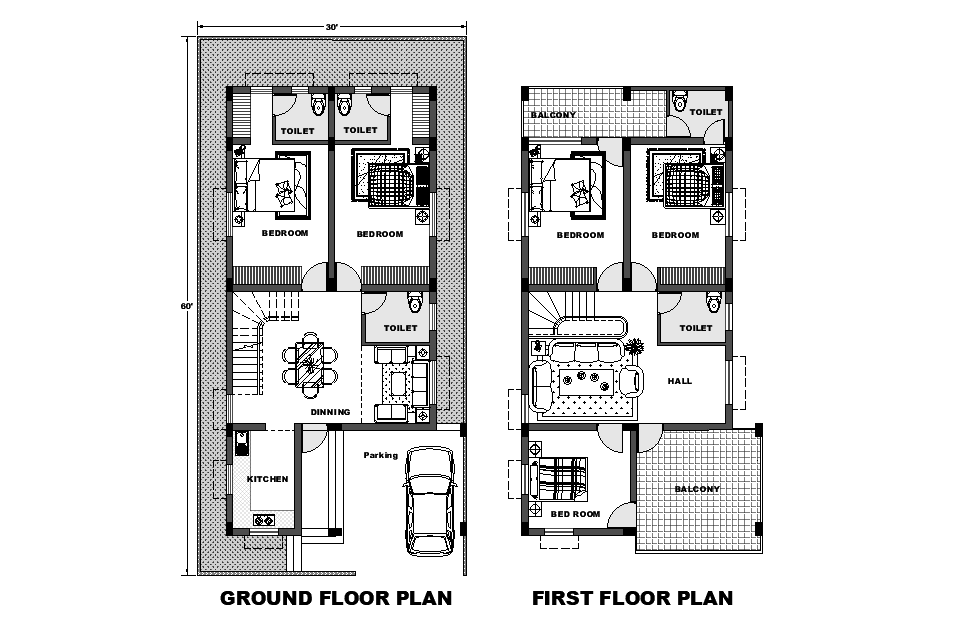 interior-design-of-30-x60-east-facing-house-plan-is-given-as-per-vastu-shastra-in-this-autocad