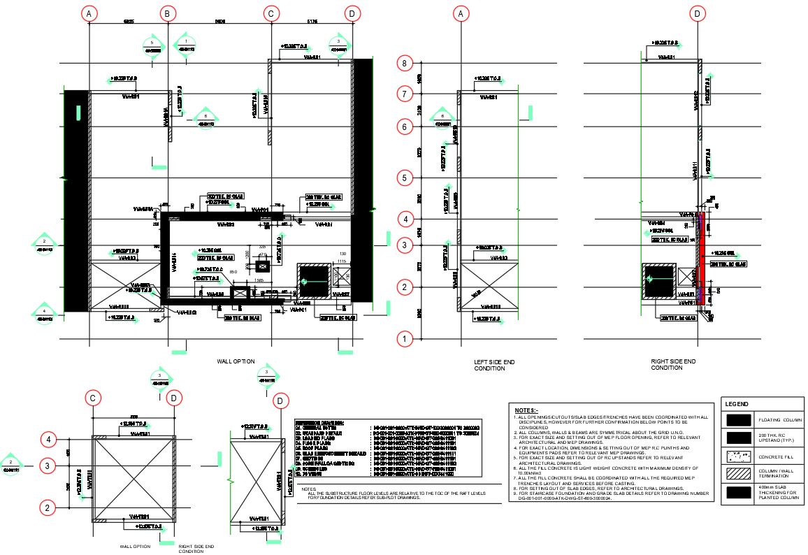 Island Kitchen Interior Design Details And Section In Autocad Dwg File Cadbull