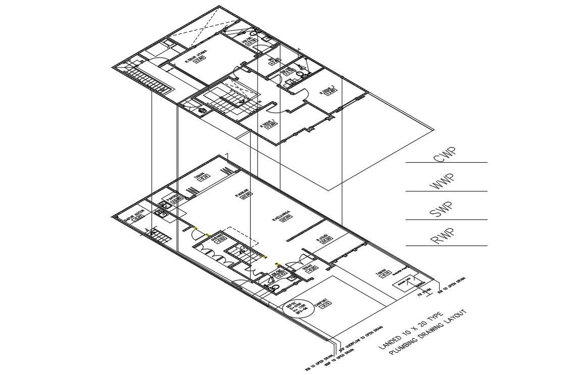 House Plan Drawing Samples | House Plan 2D Drawings
