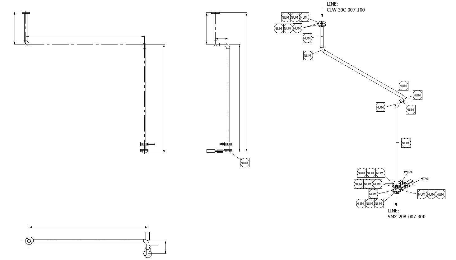 Isometric Pipe Design For Machine Chest Pump Washing Line Cad Drawing In Autocad Dwg File Cadbull 0229