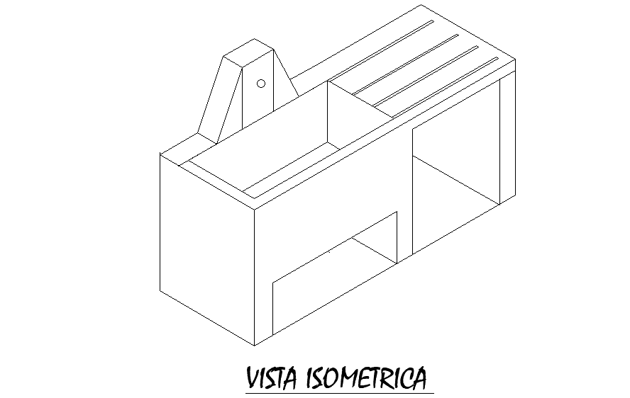 Isometric view of bathroom cad block is given in this Autocad drawing ...