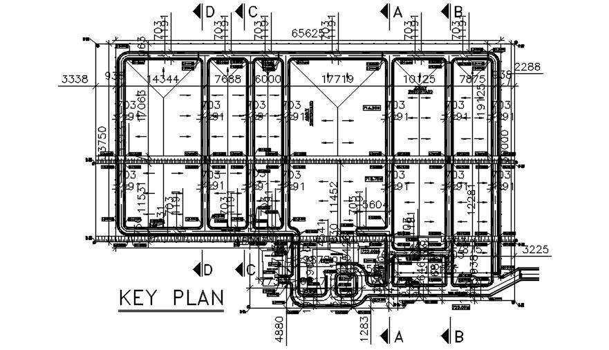 Kay Plan Of Factory Layout CAD Drawing Download DWG File - Cadbull