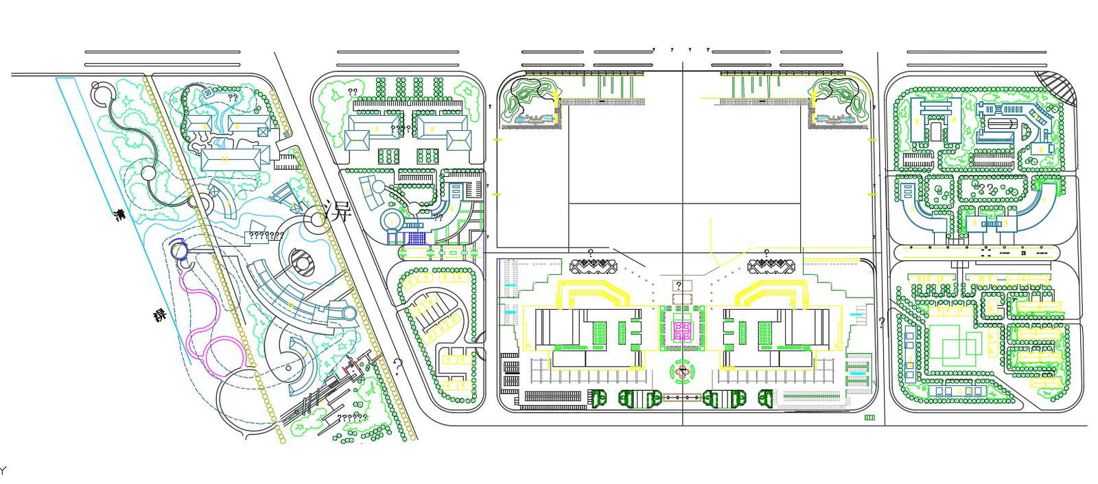 Key Plan Of Residential Area AutoCAD File - Cadbull