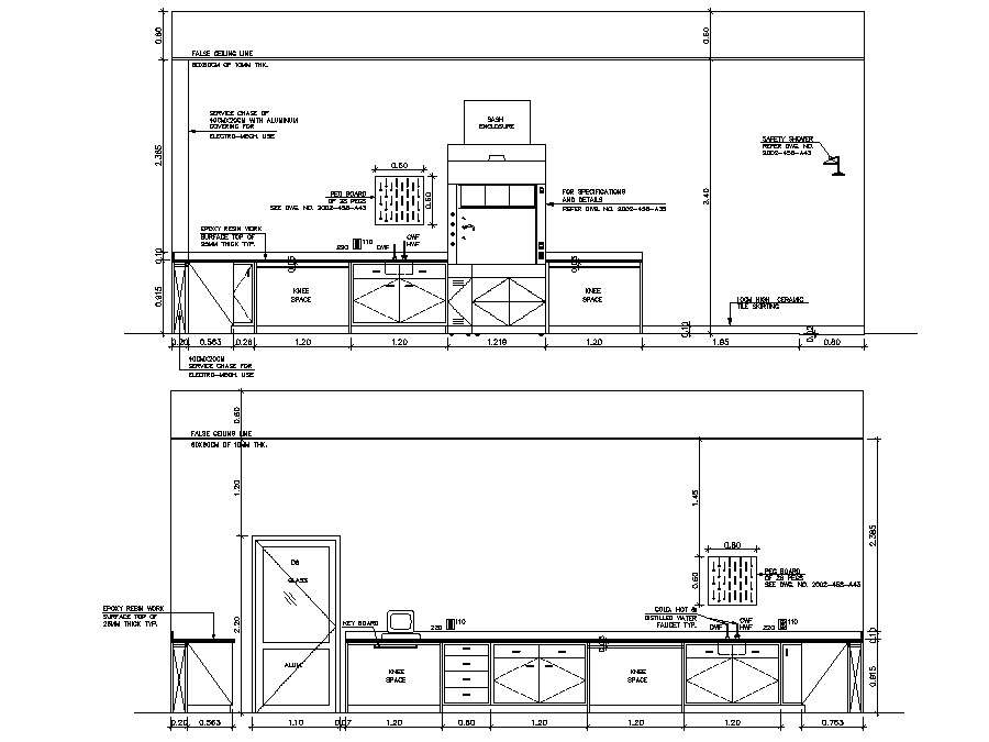Kitchen Elevation Drawing CAD File  Sat Sep 2019 10 26 08 