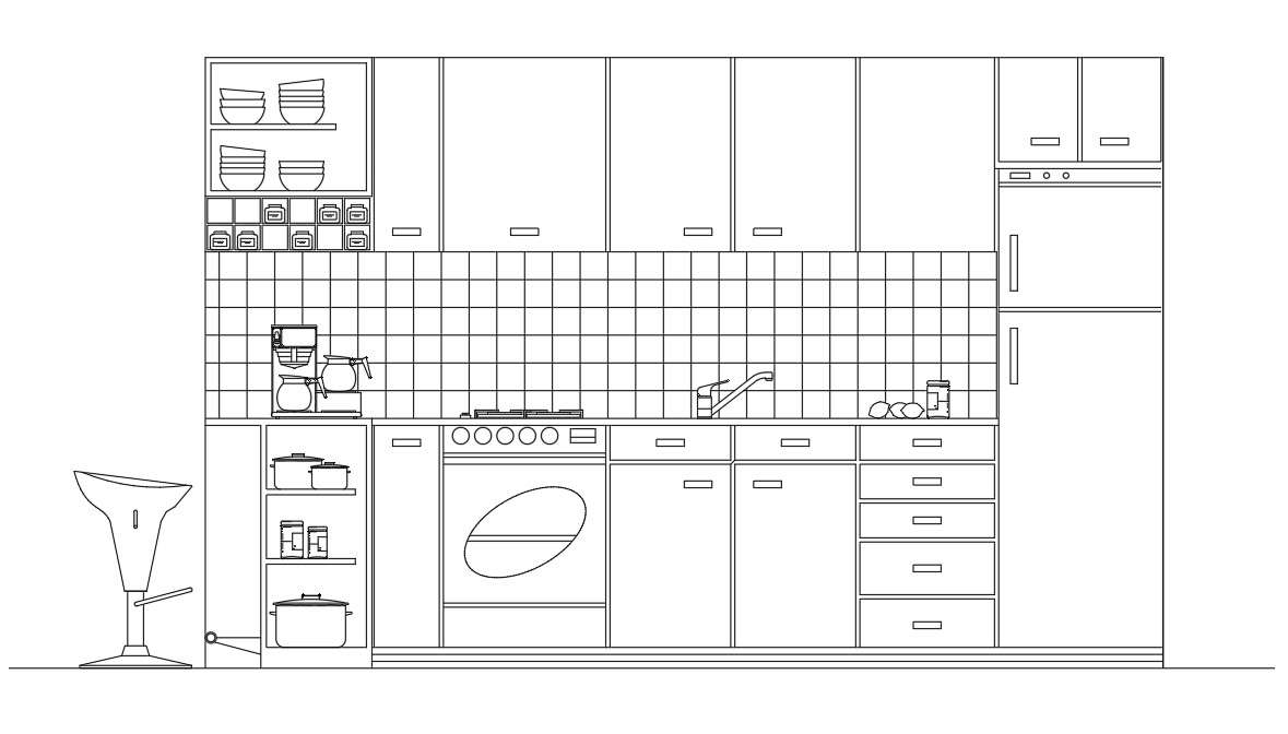 План кухни рисунки. Чертеж кухни Автокад. Кухонный мебель AUTOCAD Front view. Кухня ниша в автокаде рисунок. Чертеж в автокаде аксессуарные полки для кухни.