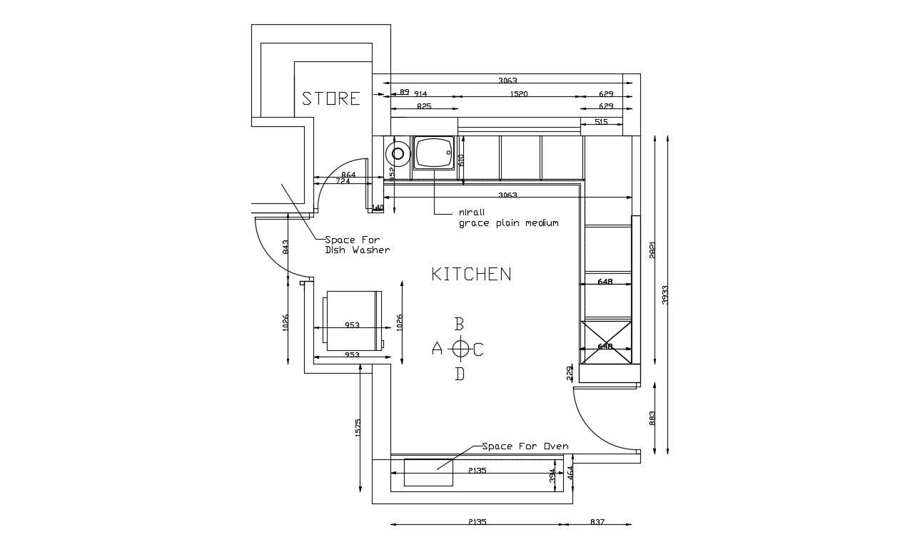 kitchen plan site design