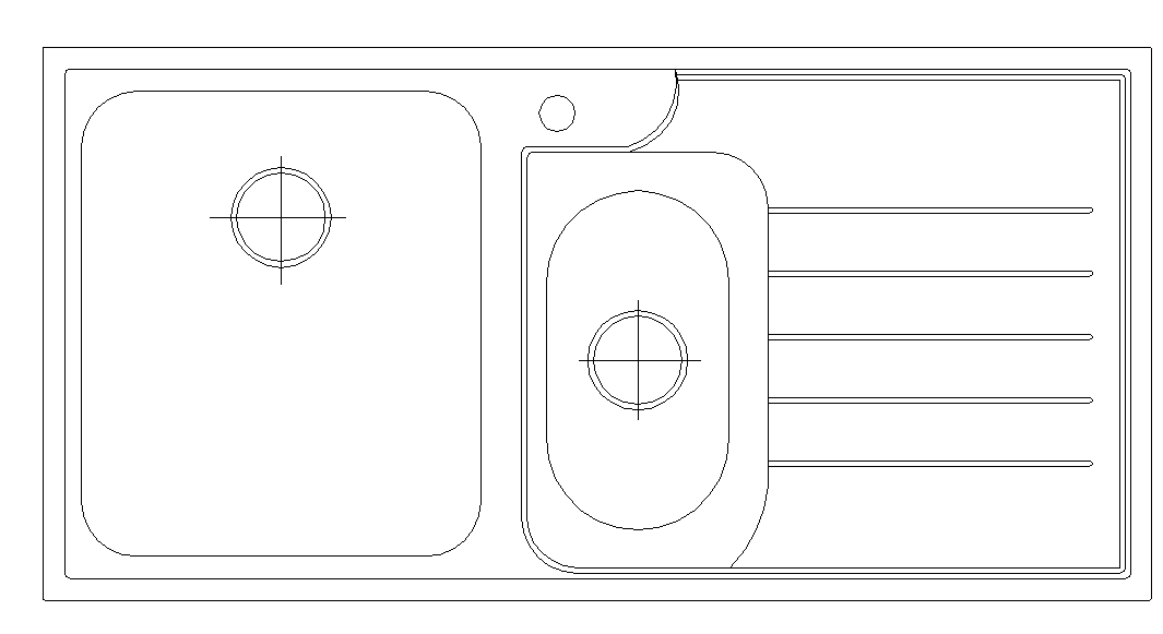 kitchen sink floor plan