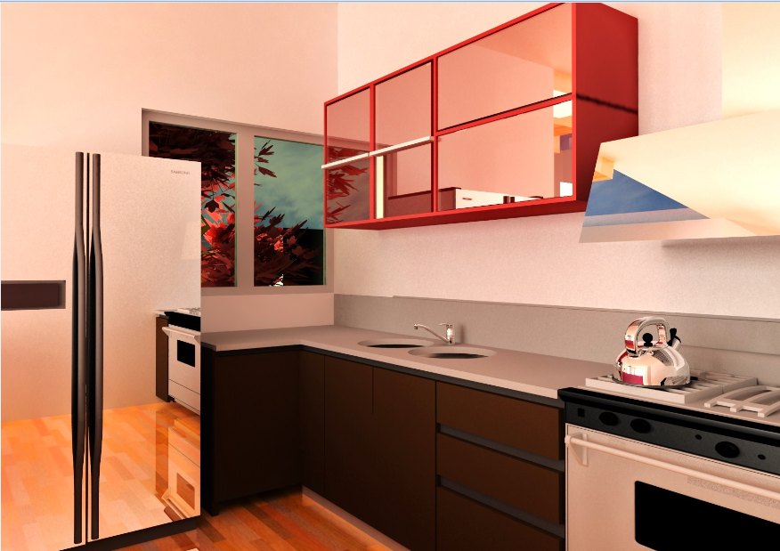Kitchen design dwg file - Cadbull