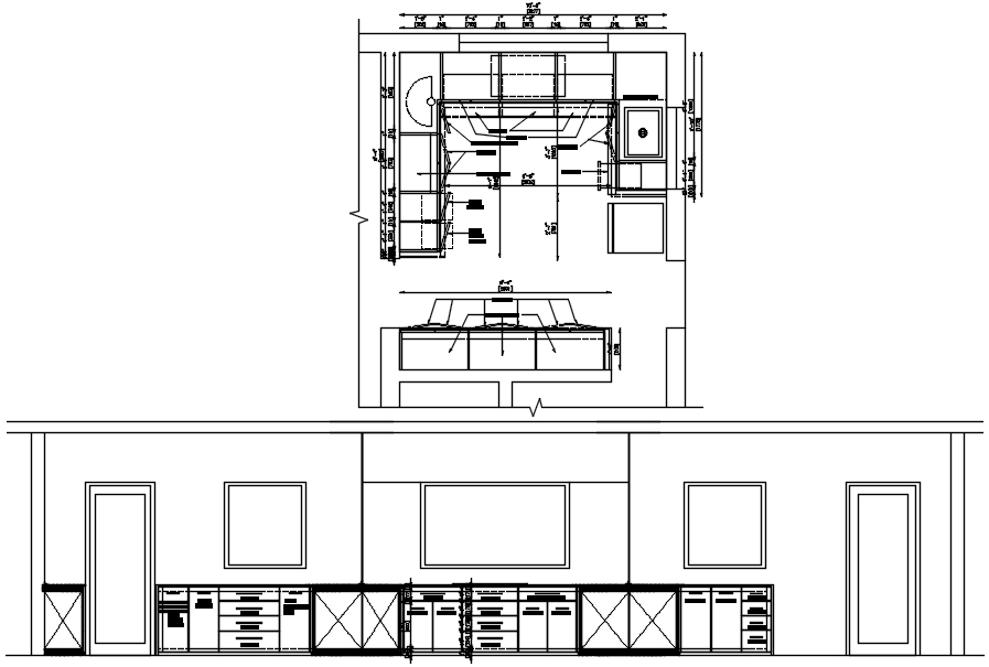 Modular Kitchen Design In DWG File Cadbull   Kitchen Design In Dwg File Fri May 2019 11 10 11 