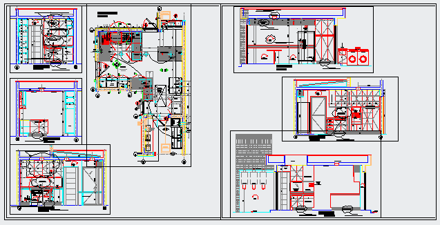 Kitchen Detailing Department Design Drawing - Cadbull