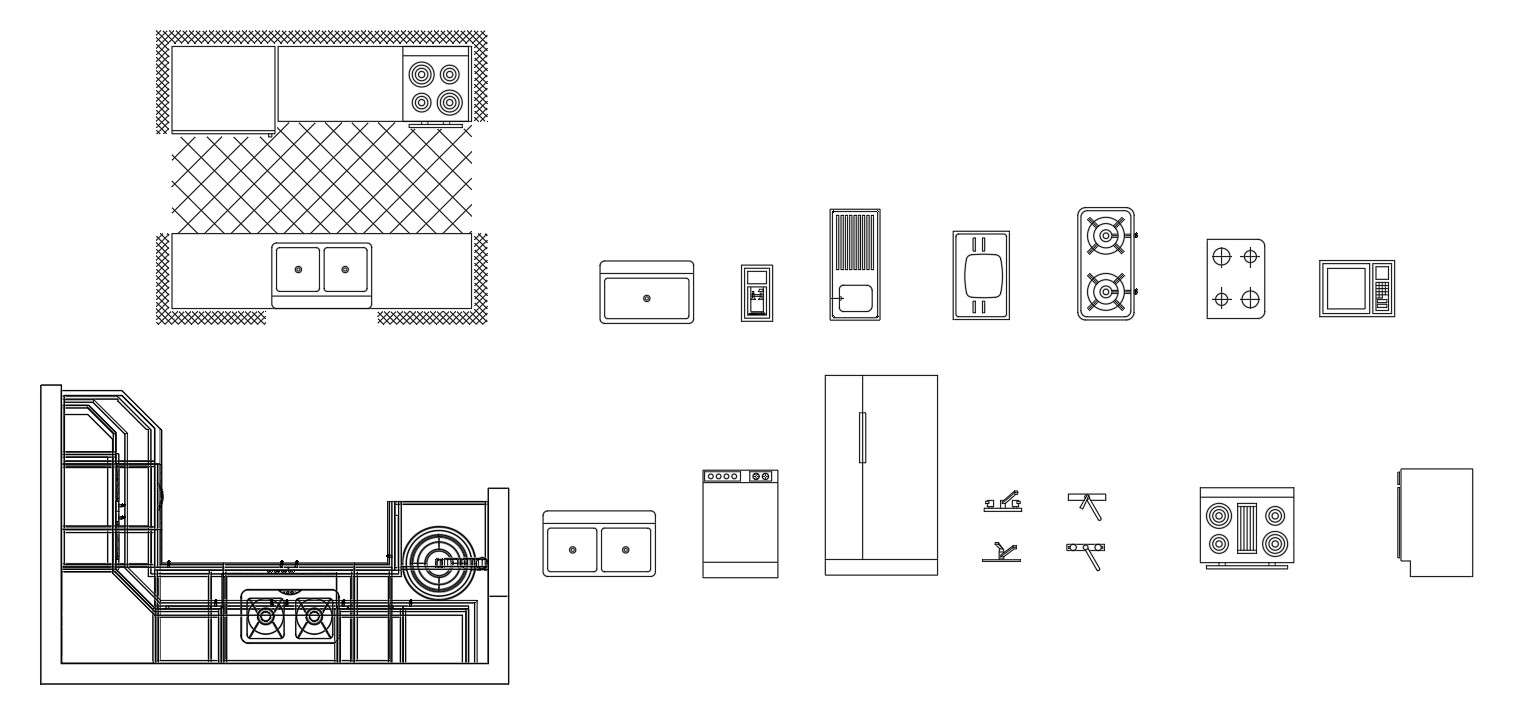 Kitchen Furniture Details In AutoCAD 2D Drawing Dwg File CAD File   KitchenfurnituredetailsinAutoCAD2DdrawingdwgfileCADfileMonSep2022101509 