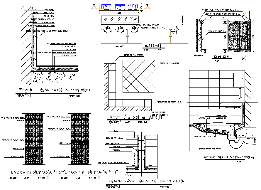 L section plan detail dwg file - Cadbull