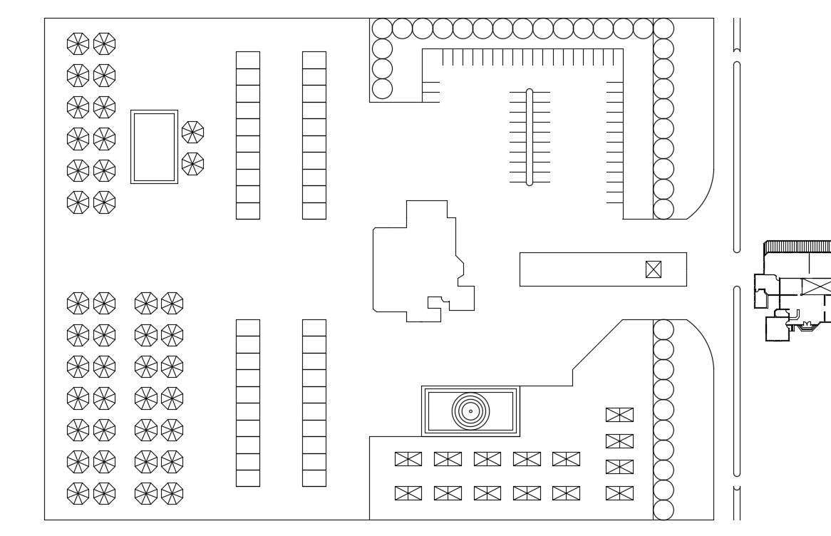 Landscape Commerce Area Design Layout Architecture Plan 2d View AutoCAD ...