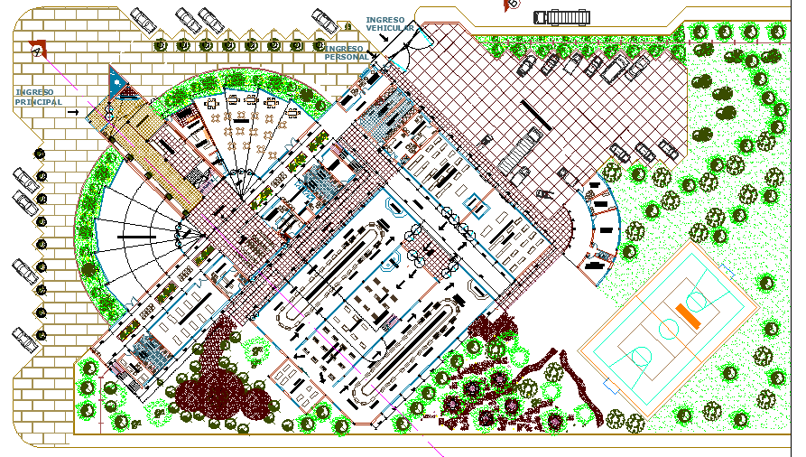 Lather Processing Industrial Plant Elevation and Section Plan dwg file ...