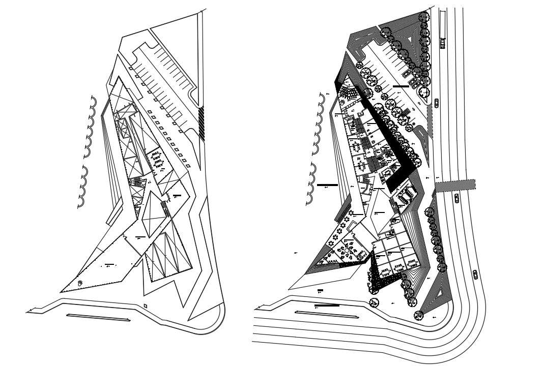 layout-of-school-building-autocad-file-cadbull