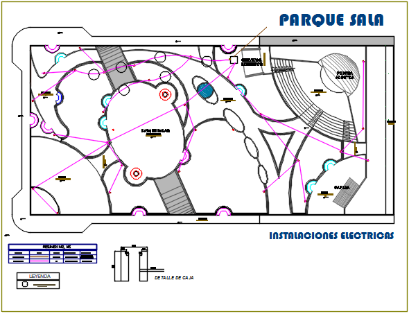 Layout Plan Detail Dwg File Cadbull