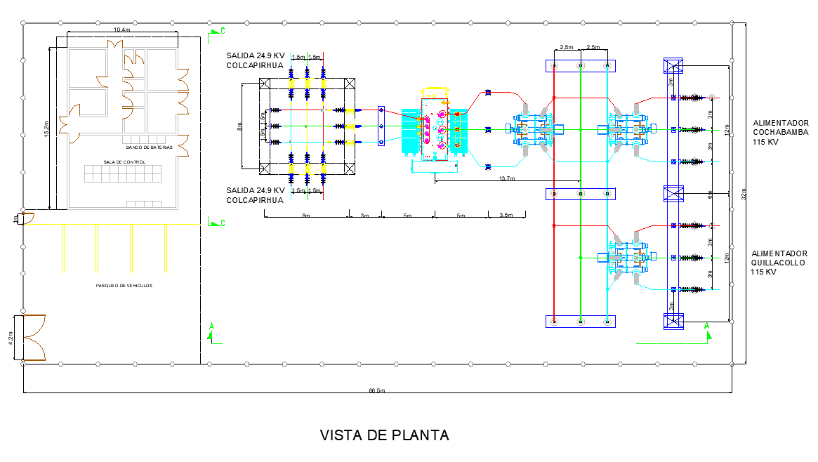 electrical substation layout