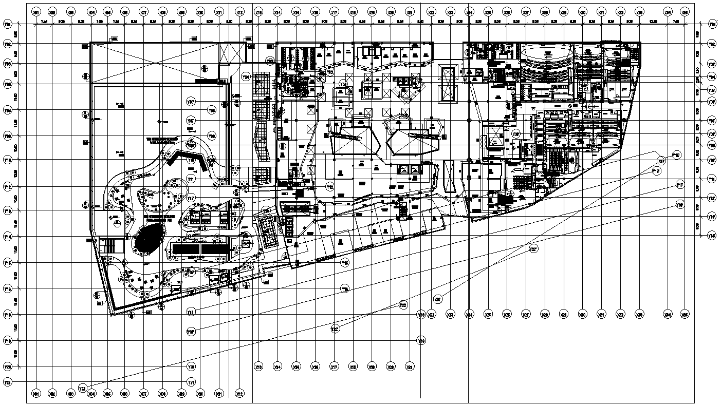 Layout Plan Of Food Court Detail DWG AutoCAD file - Cadbull