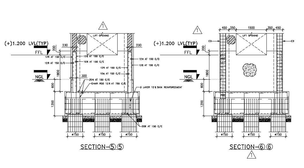 Lift detail drawing. Download cad drawing file | CADBULL - Cadbull