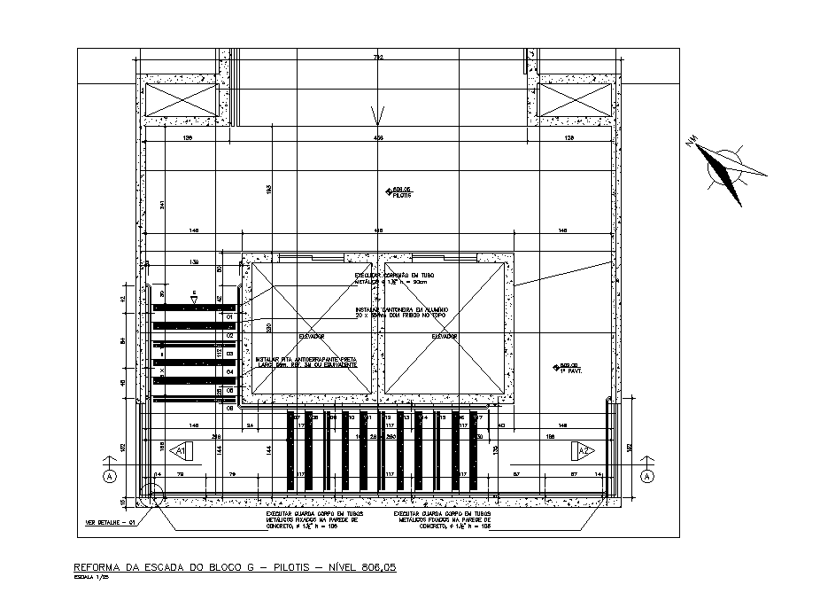 Lift Detail Drawing Presented In This Autocad File Download This D Autocad Drawing File Cadbull