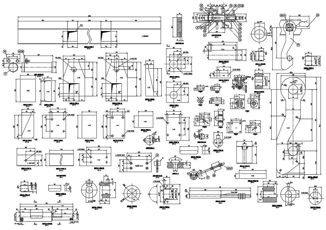 Coal mine DWG, free CAD Blocks download