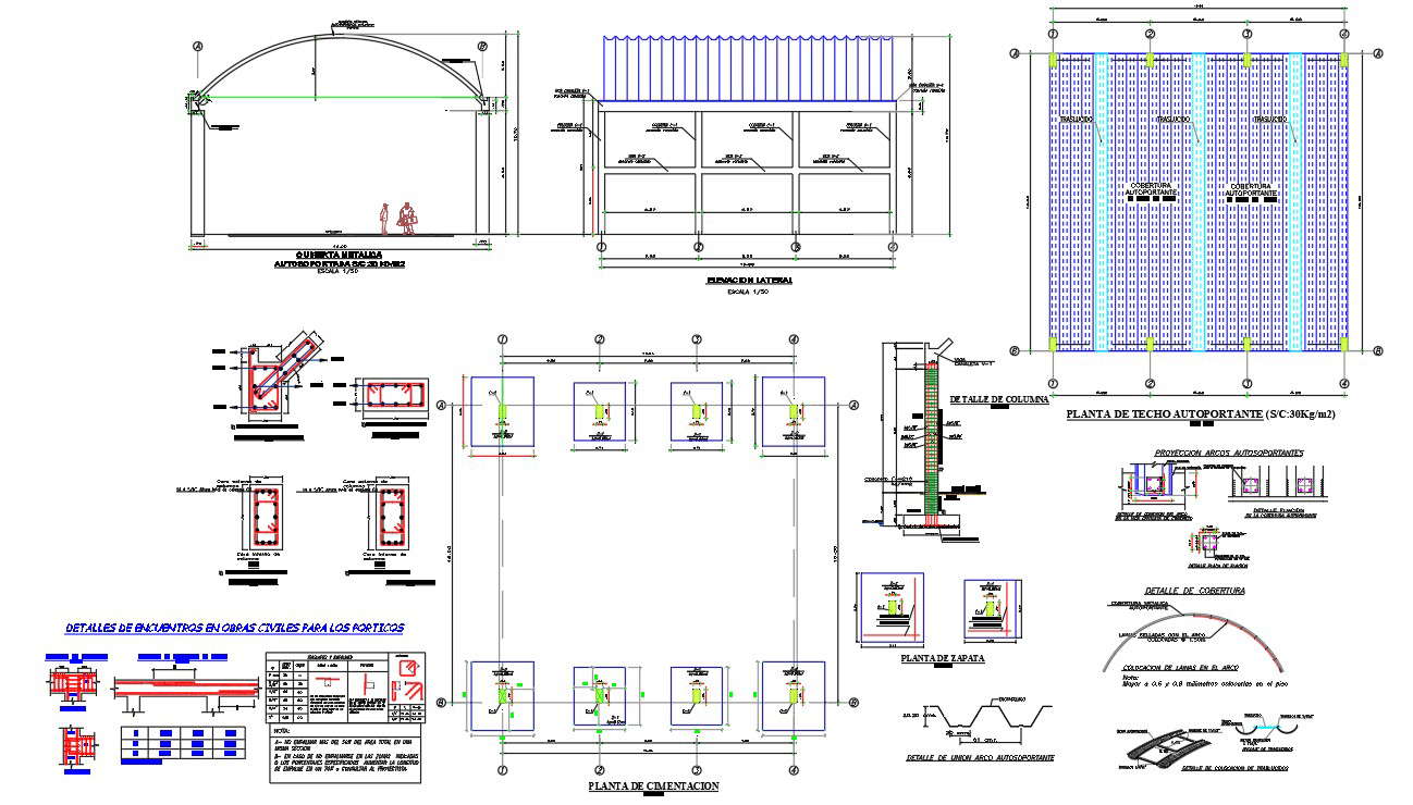 Long Truss Span Structure Design DWG File - Cadbull