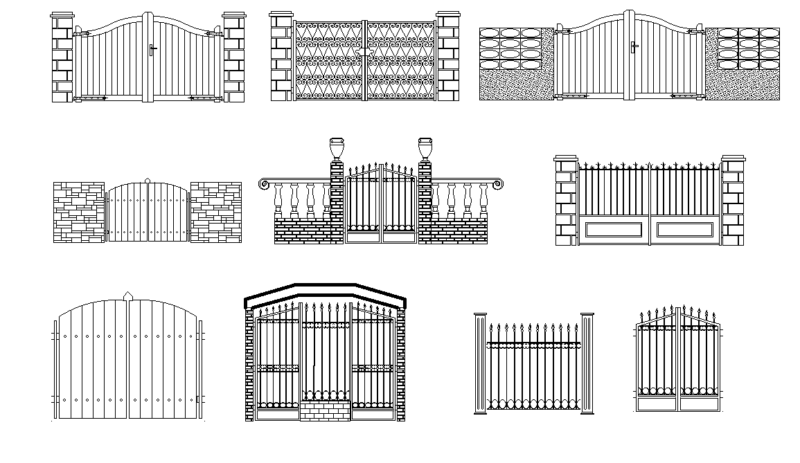 Wrought Iron Gate Drawing Stock Illustrations  209 Wrought Iron Gate  Drawing Stock Illustrations Vectors  Clipart  Dreamstime