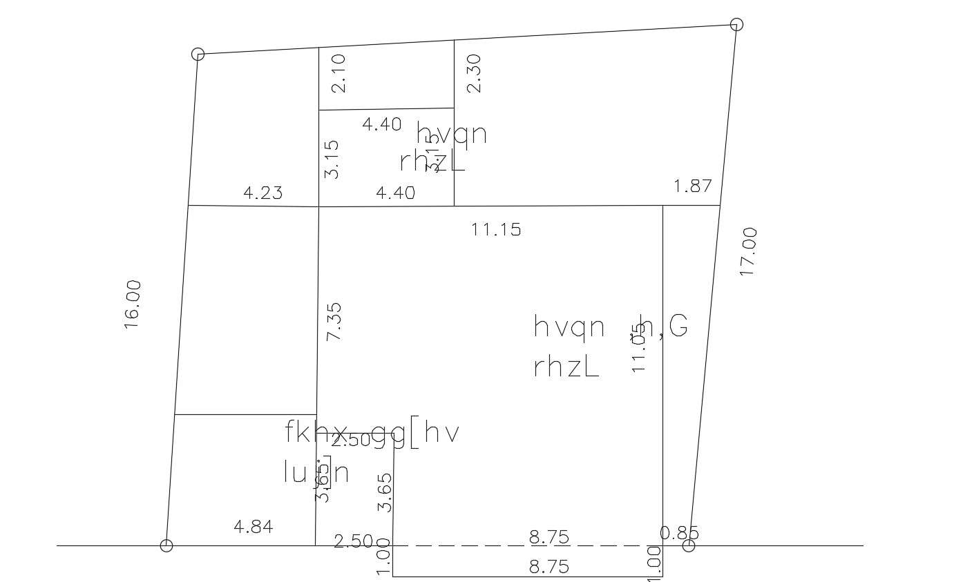 Many Splits Plot Demarcation AutoCAD Drawing Free Download - Cadbull