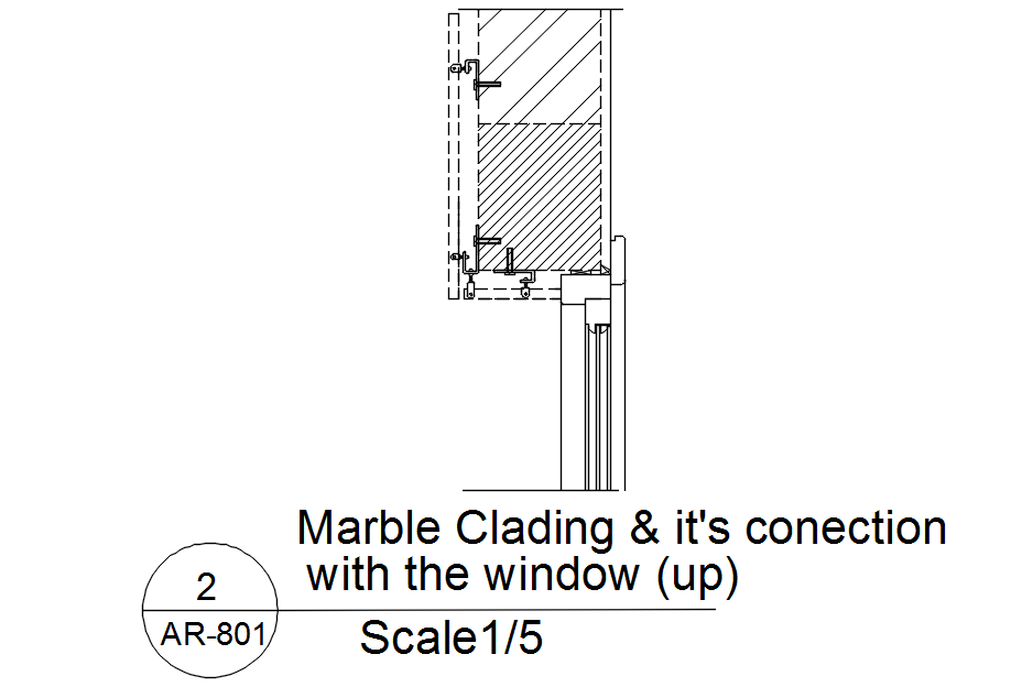 Marble Cladding It S Connection With Window In Detail AutoCAD Drawing   MarblecladdingitsconnectionwithwindowindetailAutoCADdrawingdwgfileCADfileMonAug2022070407 